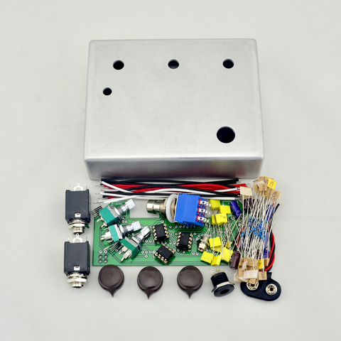 Klon Centaure-pedal de Overdrive, todos los Kits con caja de aluminio 1590BB ► Foto 1/3