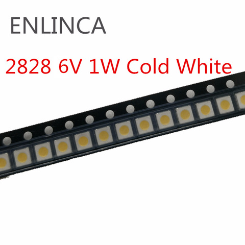 Retroiluminación LED para televisor SAMSUNG, iluminación blanca fría y fría, para LG TV, 200, 6V, 1W, 2828, 3228, 50-100 Uds. ► Foto 1/1