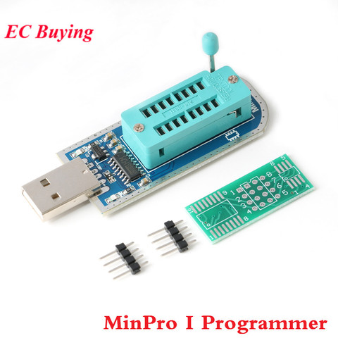 MinPro-programador de alta velocidad, enrutamiento de placa base USB, LCD FLASH 24 EEPROM 25 SPI, Chip PLASH ► Foto 1/6