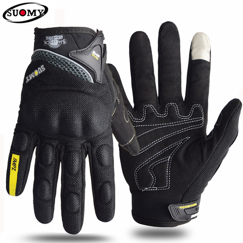 Suomy-Guantes protectores para Motocicleta, para verano, transpirables, para carreras, ATV ► Foto 1/6