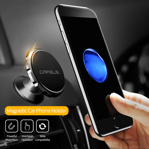 CAFELE 3 tipos coche magnético soporte para teléfono móvil Universal para iphone X 8 Samsung HUAWEI Xiaomi GPS aire montaje ► Foto 1/6