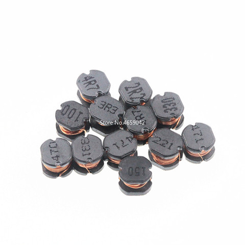 Inductor de potencia 20 piezas CD54 SMD 2.2UH 3.3UH 4.7UH 6.8UH 10UH 22UH 33UH 47UH 68UH 100UH 220UH 330UH 470UH ► Foto 1/2