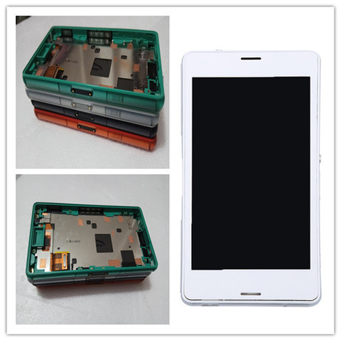 Para Sony Xperia Z3 Compact LCD pantalla táctil D5803 D5833 digitalizador + marco para Sony z3 mini reemplazo de la pantalla ► Foto 1/1