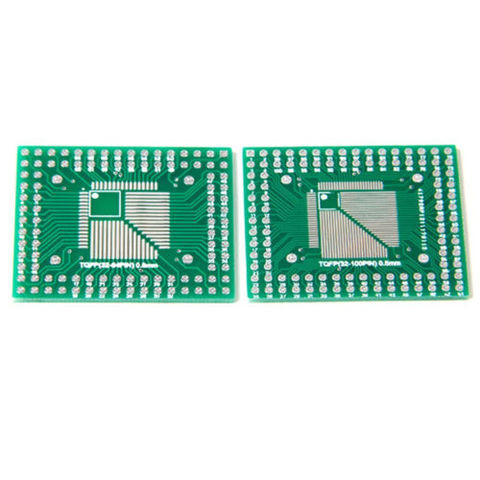 2 uds QFP/TQFP/LQFP/FQFP 32/44/64/80/100 A Adaptador DIP convertidor de placa PCB ► Foto 1/1