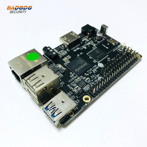 ROCK64-placa multimedia PINE64 HDR, Quad-Core + 2GB LPDDR3 eMMC, módulo socket, android, Linux, placa de desarrollo de demostración ► Foto 1/1