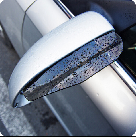 Coche pantalla para lluvia del espejo retrovisor lluvia cuchillas para VW polo Volkswagen passat b5 b6 golf jetta mk6 tiguan Gol CrossFox más Eos ► Foto 1/6