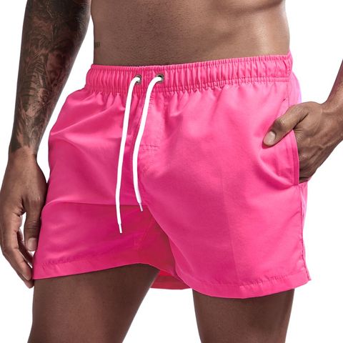 JOCKMAIL-pantalones cortos deportivos transpirables para hombre, pantalones cortos de playa con cintura elástica, para verano ► Foto 1/6