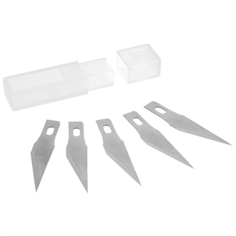 Mayitr 5/20/50/100 Uds cuchillas #11 para herramientas de tallado de madera grabado de cuchillo de escultura herramienta de corte de escalpelo herramienta manual de reparación ► Foto 1/6