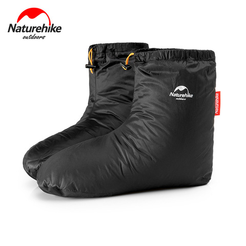 Naturehike accesorios para saco de dormir Goose Down zapatillas al aire libre Camping Down calcetines cálido, resistente al agua, disponible ► Foto 1/6