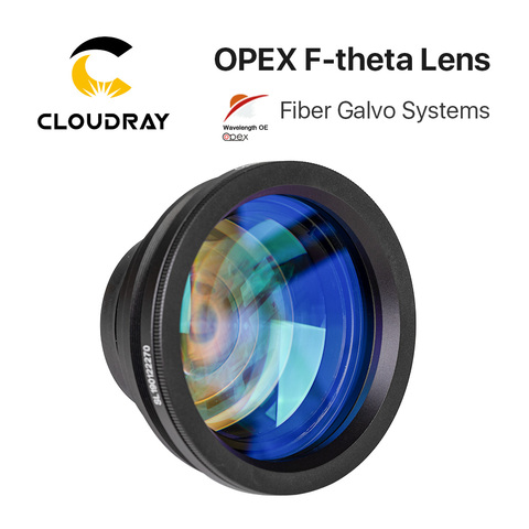 F-theta-lente de campo 1064nm 70x70-300x300mm F100-420nm para piezas de Máquina de marcado láser de fibra óptico YAG 1064nm ► Foto 1/6