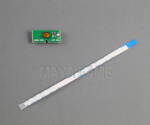 Reemplazo de interruptor de encendido de PBC tarjeta para PS3 superfino MSW-K02 CECH-4000 4001 40xx con interruptor cable 2 unids/lote = 1set ► Foto 1/6