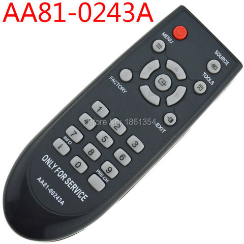 Mando a distancia AA81-00243A Repla para Samsung, modo de servicio para la mayoría de los modelos TM930 ► Foto 1/1