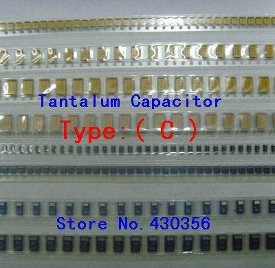 10 piezas condensador de Tántalo 6032 tipo: C 106 10 UF 35 V ► Foto 1/1