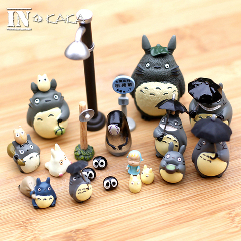 Anime película mi vecino Totoro mononoke figuras de acción juguetes Hada jardín miniatura decoración figurillas estatuas de terrario ornamentos ► Foto 1/5