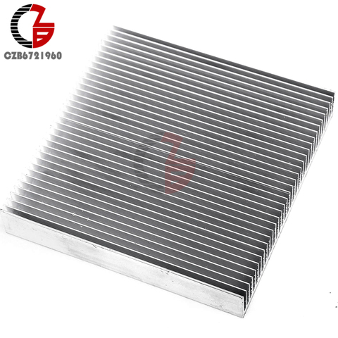 Disipador de calor de aluminio enfriador 90x90x15mm LED potencia IC Transistor convertidor de CC ► Foto 1/5