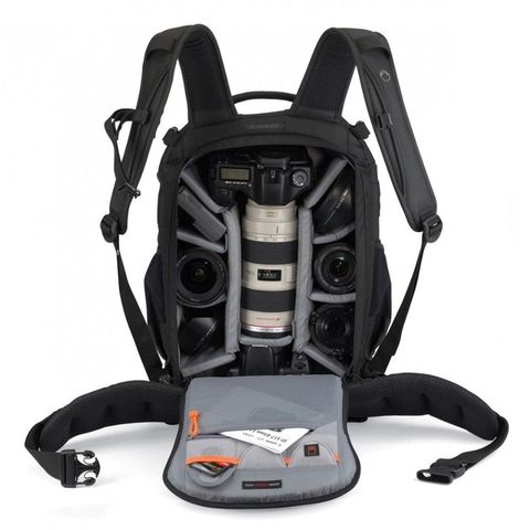 Venta al por mayor, Gopro Lowepro Flipside 400 AW, bolsa de foto de cámara Digital SLR, mochilas con cubierta meteorológica impermeable ► Foto 1/6