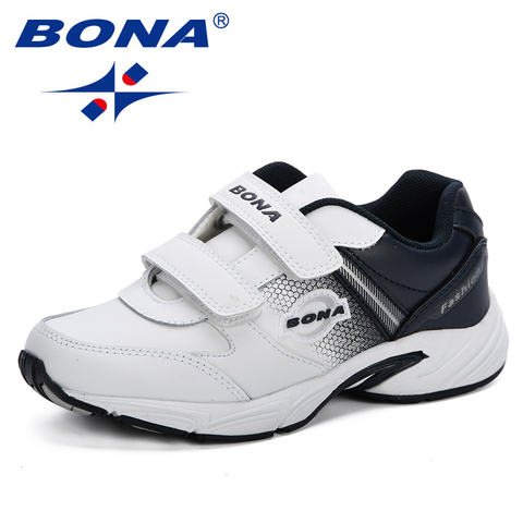 BONA-zapatos informales para niños, a la moda Zapatillas de deporte, transpirables y suaves, Calzado cómodo, para primavera y otoño, 2022 ► Foto 1/6