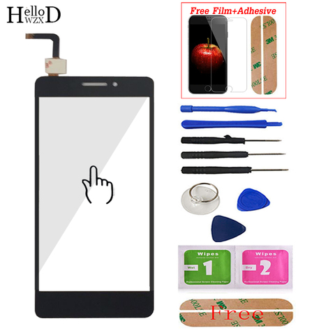 Panel digitalizador con pantalla táctil de cristal para Lenovo Vibe P1M, P1ma40, P1mc50, herramientas con Sensor de vidrio frontal, adhesivo + Protector de pantalla de regalo ► Foto 1/6