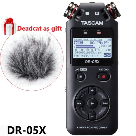 Lo nuevo en la versión TASCAM DR05x DR-05X de mano profesional grabadora de voz Digital portátil MP3 pluma de la grabación de interfaz de Audio USB ► Foto 1/6