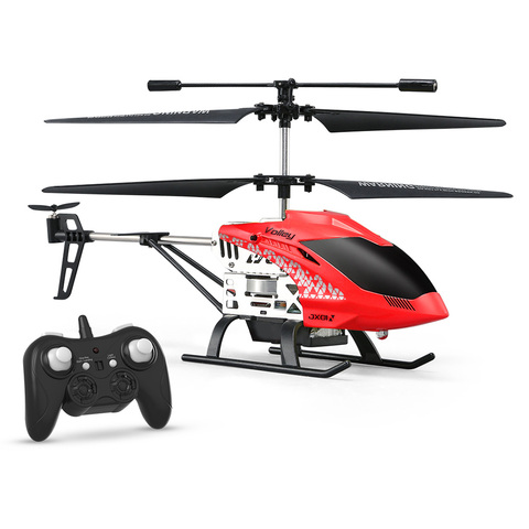 JJRC JX01-helicóptero teledirigido con luz giroscópica para niños principiantes, juguete de avión teledirigido con 3 canales de altura ► Foto 1/6