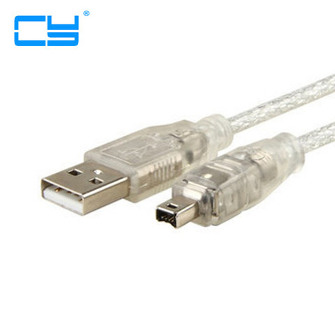 Adaptador de Cable de alta velocidad, USB 1,2 macho a 4 pines, Firewire IEEE 2,0, alta calidad, 1394 M/4 pies ► Foto 1/2
