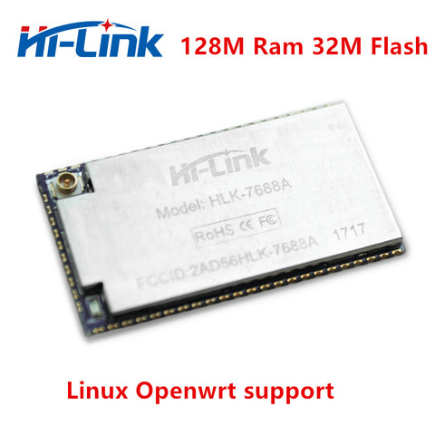 Envío gratis 1 Uds. Módulo de HLK-7688A MT7688AN Chip compatible con dispositivos inteligentes Linux/OpenWrt y aplicaciones de servicios en la nube MT7688A ► Foto 1/5