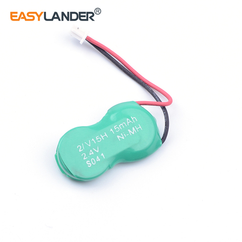 Easylander 2,4 V 15mAh nueva batería para VARTA 2/V15H 2/V15H NI-MH batería de memoria botón baterías COMS batería ► Foto 1/1