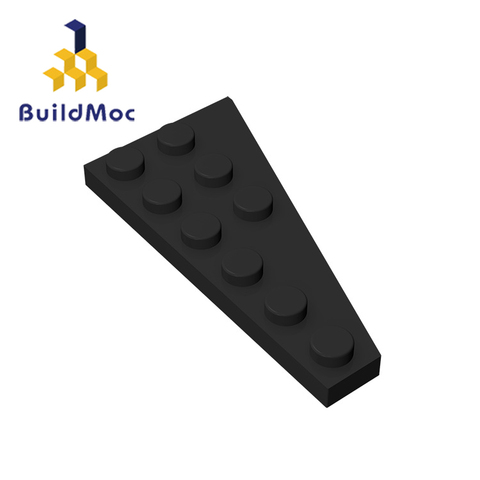 BuildMOC-bloques de construcción compatibles con partículas 54384 3x6 (derecha), juguetes de repuesto educativos de alta tecnología con LOGO DIY ► Foto 1/5