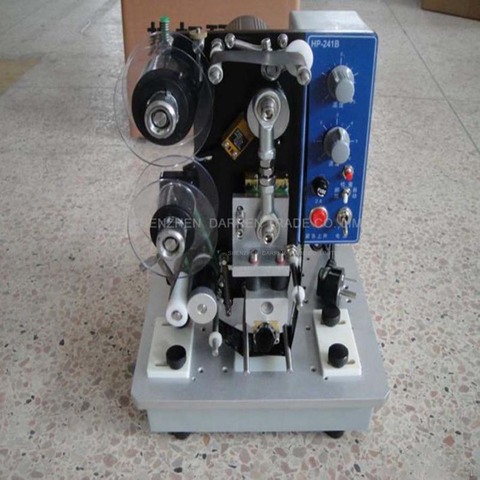 Máquina de codificación de cinta eléctrica, máquina de impresión de HP-241B, bajo precio ► Foto 1/6