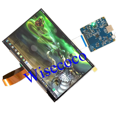 8,9 pulgadas 2560*1600 WQXGA 2 K LCD módulo pantalla Drive Board HDMI pantalla DIY proyector Kit 3D impresora monitor ► Foto 1/1