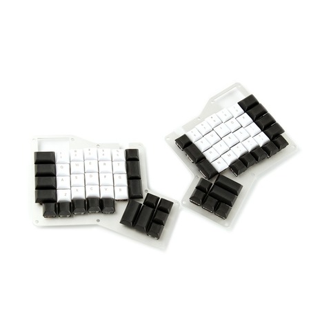 YMDK DSA perfil PBT superior impresión en blanco Ergodox Keycap conjunto para Ergo Ergodox teclado envío gratis ► Foto 1/4