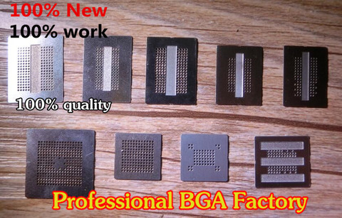 9 Uds memoria directamente calor reparación BGA plantillas para DDR1 DDR2 DDR3 DDR5 DDR2-3 DDR2-2 DDR3-2 DDR3-3 DDR3-4KF ► Foto 1/1