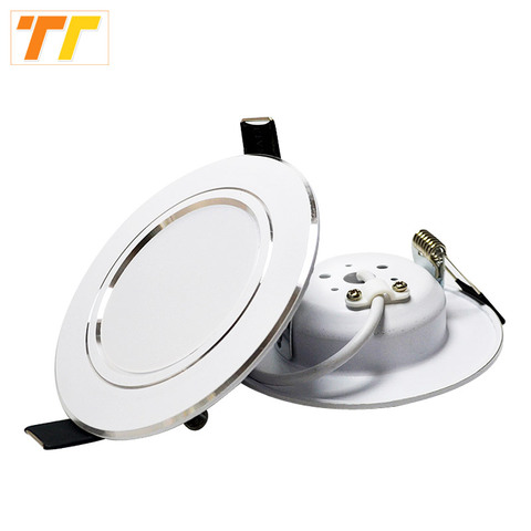 Alta potencia Led Downlight blanco 3W 5W 7W 9W 12W 15W 18W 220V LED techo lámparas de baño sala de estar interior iluminación ► Foto 1/6