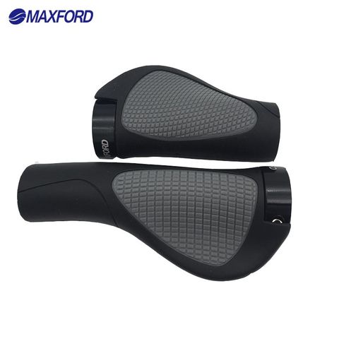 MAXFORD-empuñaduras plegables para bicicleta de montaña, piezas de manillar, accesorios de ciclismo, extremo de barra de goma de 130mm + 95mm de longitud ► Foto 1/6