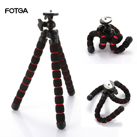 Universal Octopus Flexible cámara portátil Mini DV trípode Gorillapod soporte para Canon Nikon ► Foto 1/6