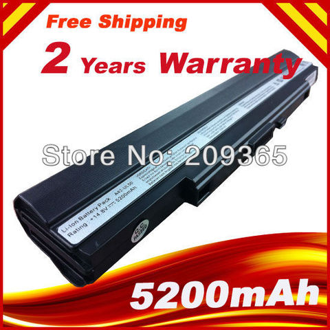 14,8 V 5200mAh A42-UL30 A42-UL50 A42-UL80 batería de portátil para Asus UL30 UL30A UL30JT UL30VT UL50 UL50AG UL50VG UL50VT ► Foto 1/5