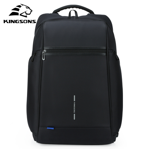 Mochila Kingsons para hombre, apta para ordenador portátil de 15 17 pulgadas, Cargador USB de múltiples capas, bolsa de viaje para hombre, Mochila Anti-thief ► Foto 1/6