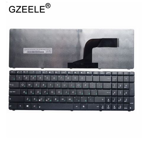 GZEELE-teclado ruso para ordenador portátil teclado nuevo para Asus N50 N53S N53SV K52F K53S K53SV K72F K52 A53 A52J G51 N51 N52 N53 G73 RU ► Foto 1/5