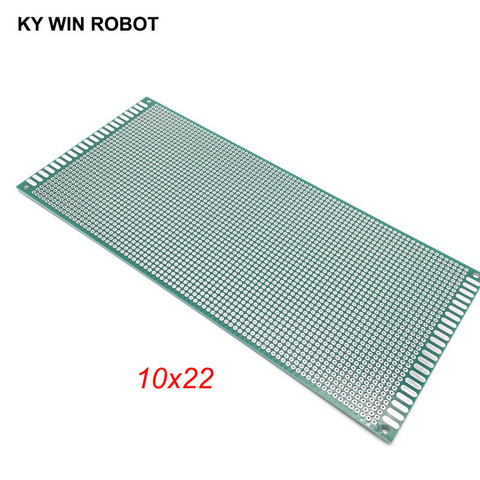 1 Uds 10x22cm, 100x220mm doble lado PCB prototipo Universal impresa placa de circuito de prototipos para Arduino ► Foto 1/6