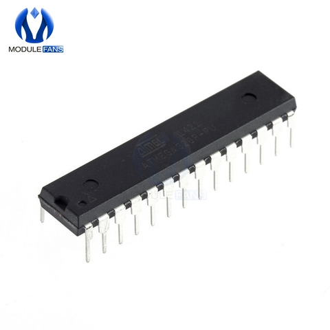 5 piezas Original ATMEGA328 ATMEGA328p MEGA328 MEGA328p 328P ATMEGA328P-PU DIP-28 microcontrolador IC CHIP para ARDUINO UNO R3 ► Foto 1/6