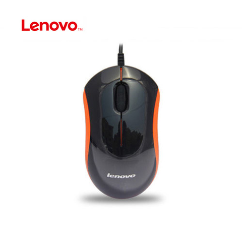 LENOVO-ratón M100 con cable, Mini ratón óptico USB de 1000DPI para ordenador portátil sin caja de venta al por menor ► Foto 1/1