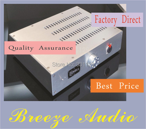 Breeze-amplificador de Audio para auriculares, pequeño chasis de aluminio amplificador, carcasa, funda (combina con amplificador de auriculares de KSA0-5) ► Foto 1/4