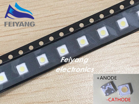 LED de retroiluminación de alta potencia para TV, iluminación de alta potencia de 1W, 3537, 3535, 3V, 100LM, blanco frío, para aplicación de TV, SPBWH1332S1BVC1BIB, para SAMSUNG, 50 Uds. ► Foto 1/1