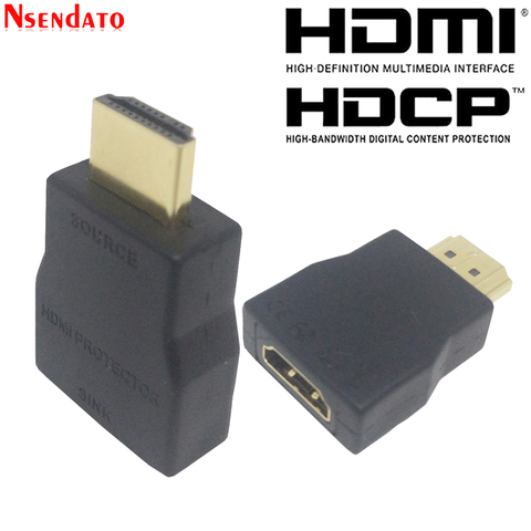 Miniprotector de sobretensión HD portátil para ESD, protección contra sobretensiones, adaptador de conector Compatible con HDCP, HDTV, DVD y PC ► Foto 1/6