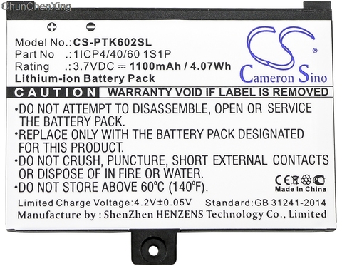 Batería 1ICP4/40/60 1S1P para Pocketbook Pro 1100/602/603/612/902/903/912/920/920.W ► Foto 1/6