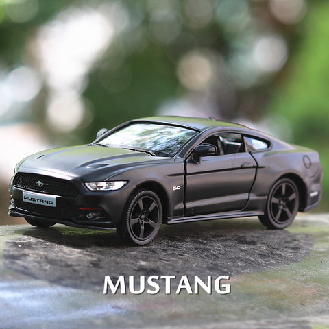 MUSTANG a escala 1:36, colección de modelos de coches de Metal de aleación fundida y vehículos de juguete ► Foto 1/5