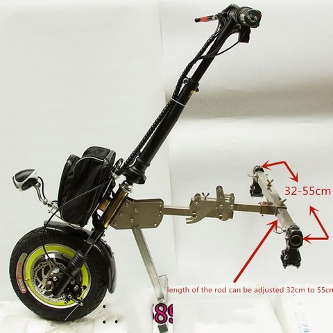 V 36 V 48 V 350 W eléctrico Ciclo de mano plegable silla de ruedas archivo adjunto mano ciclo bicicleta silla de ruedas Kits de conversión ► Foto 1/6