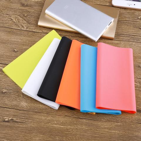 Funda de silicona para banco de energía Xiaomi, funda de batería externa portátil de 10000mAh ► Foto 1/6