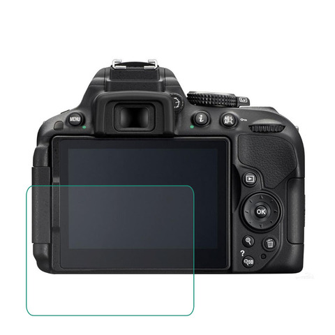 Protector de vidrio templado para cámara Nikon D5300, D5500, D5600, DSLR, película protectora de pantalla LCD ► Foto 1/6
