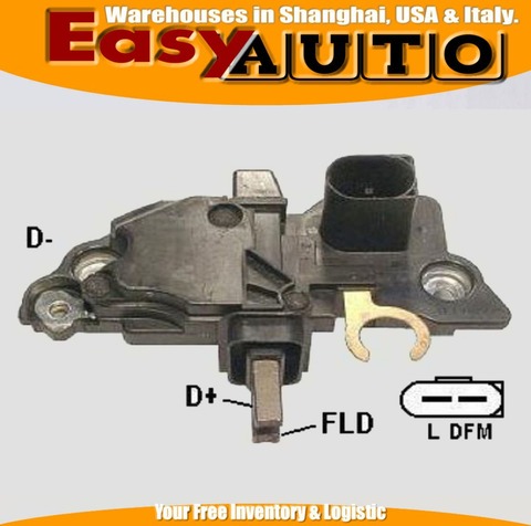 Regulador de voltaje de alternador IB225 F00M145350 F00M145225 F00M144136 F00M145209 VR-B254 90A 140A alternador ► Foto 1/1